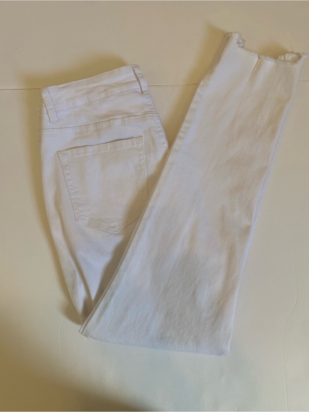 High-Rise White Jeans for Women